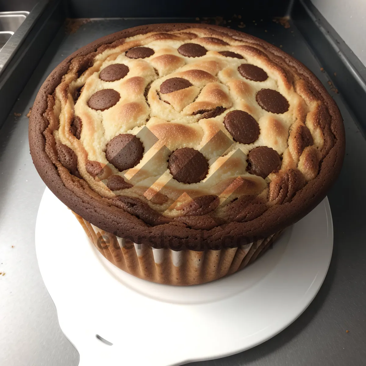 Picture of Delicious Chocolate Muffin Breakfast Snack