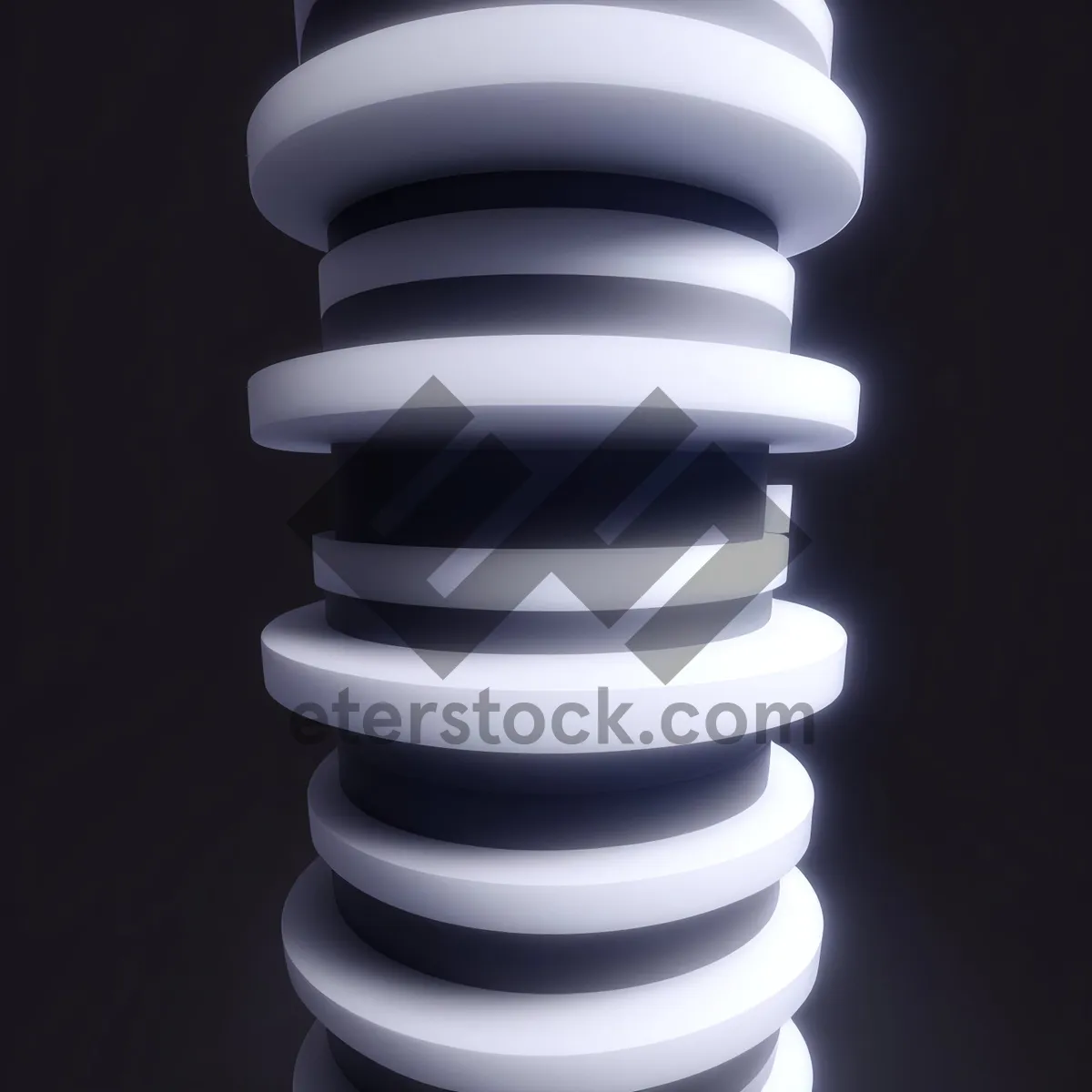 Picture of Energy-Saving Lamp Stack: Illuminating Savings in Coins!