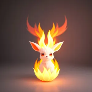 Blazing Heat - Fiery Symbol of Danger
