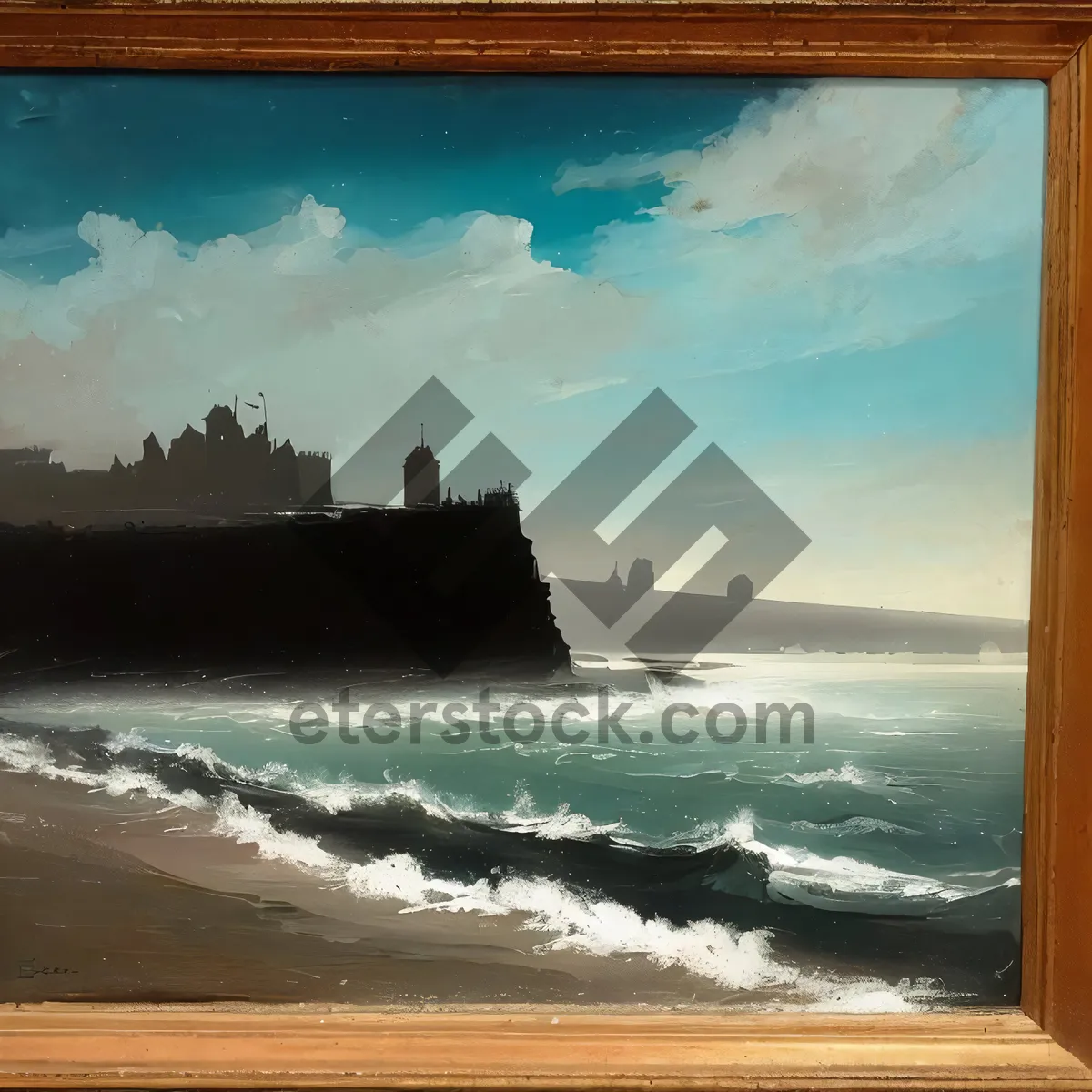 Picture of Serene Coastal Escape: Beach, Ocean, and Sun