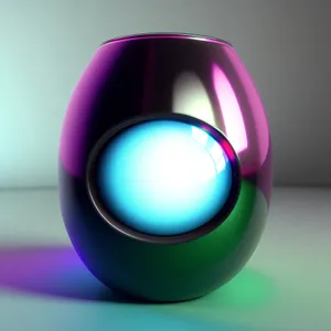 Spherical Glass Web Button Collection