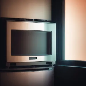 Modern Flat Screen TV - Digital Entertainment Icon