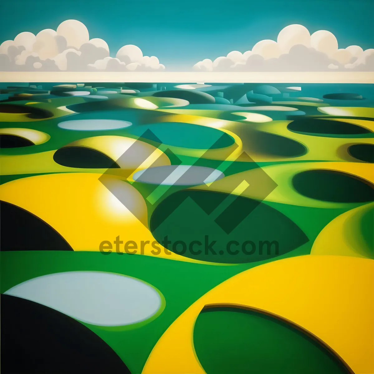 Picture of Graphic Wave Art: Web Design Icon Pattern