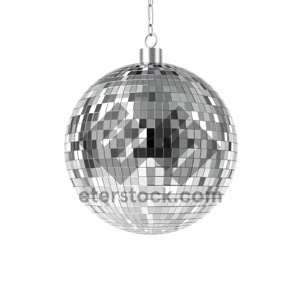 Picture of Festive Winter Glass Ornament Decoration