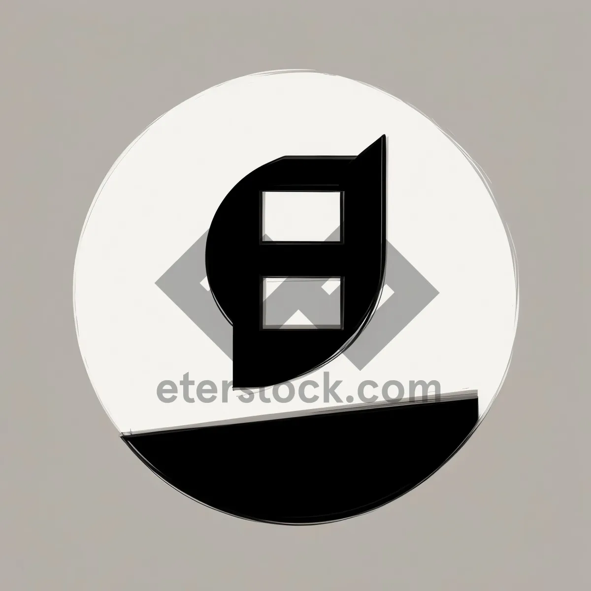 Shiny 3D Button Icon Symbol Design