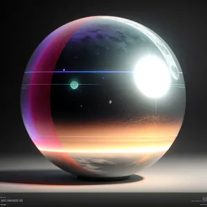 Globular Reflection: Celestial Sphere in Space