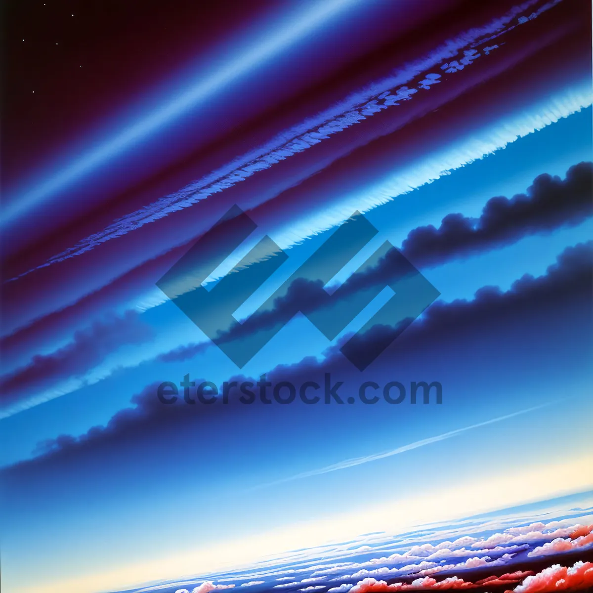 Picture of Fantasy Laser Light - Digital Space Art