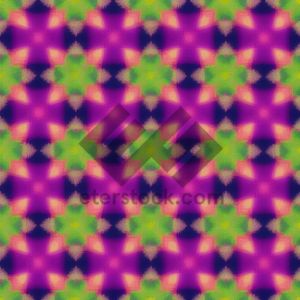 Picture of Modern colorful fractal design pattern with bright lights