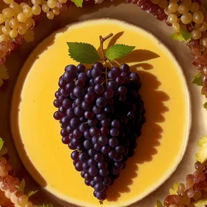 Fresh and Juicy Berry Harvest on Plate