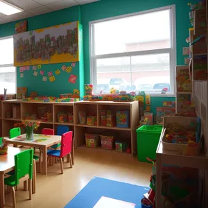 Modern Luxury Home Interior with Wood Furniture