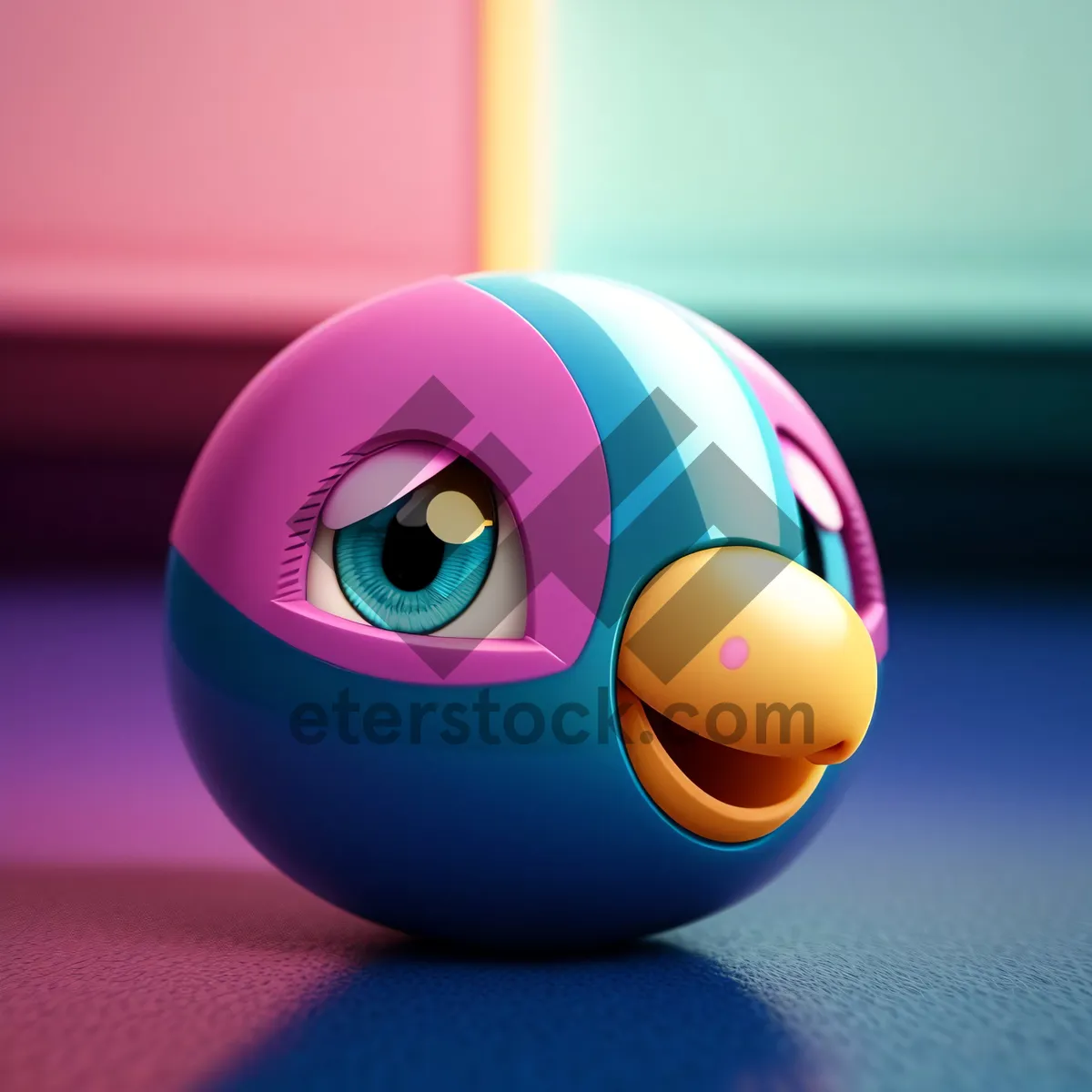 Picture of Playful 3D Soccer Ball Icon