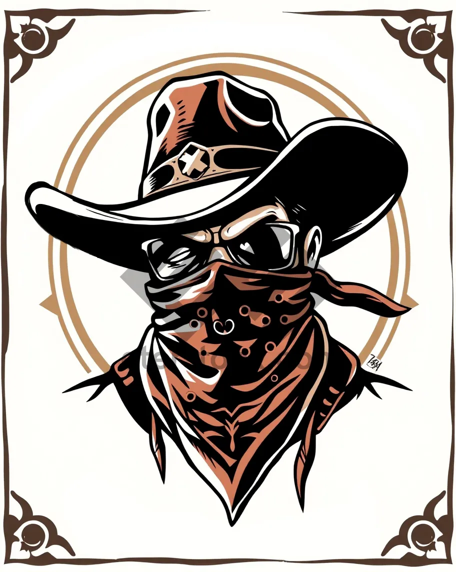 Picture of Cartoon silhouette design of cemetery drawing.