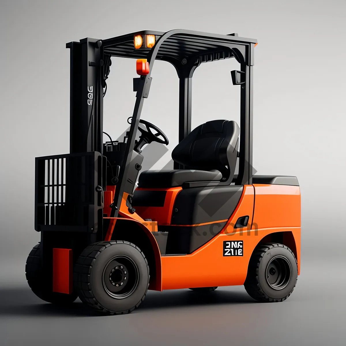 Picture of Industrial Forklift: Heavy-duty Cargo Handling Machine