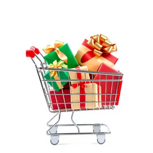 3D shopping cart for online e-commerce market.