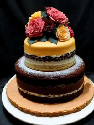 Delicious Fruit Cream Cake: A Gourmet Pastry Indulgence