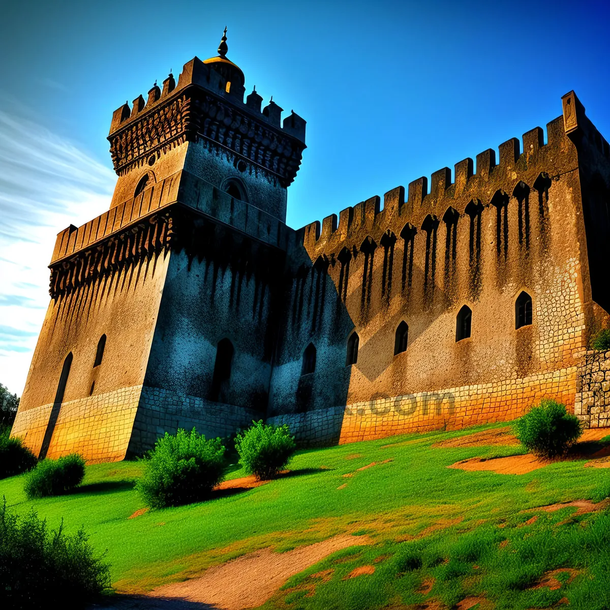 Picture of Medieval Fortress in the Historic City