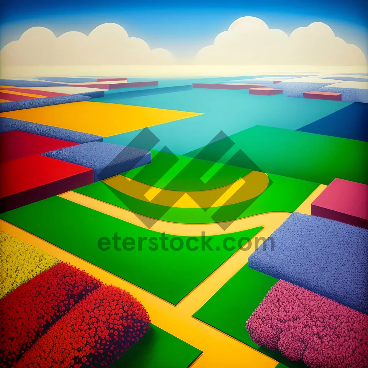 Picture of Country Flag Wallpaper - Graphic Design Symbolizing Art