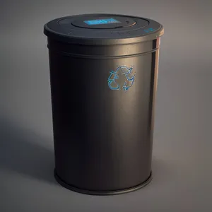 Metal Rain Barrel - Waste Management Solution