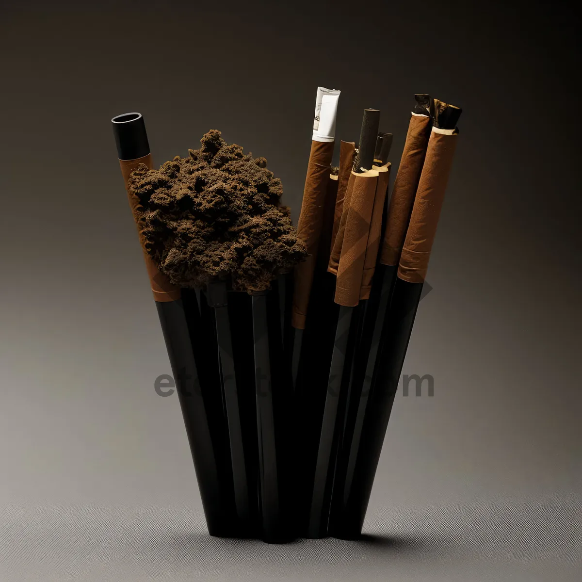 Picture of Office supplies for school - pen and pencil.