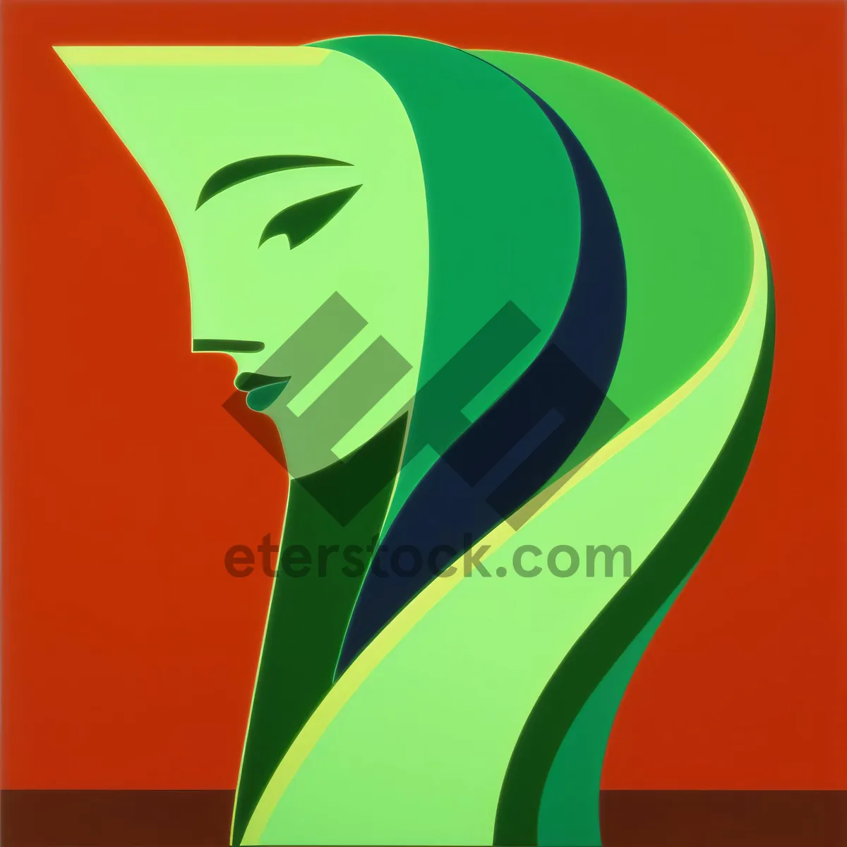 Picture of Artistic National Flag Symbol Design