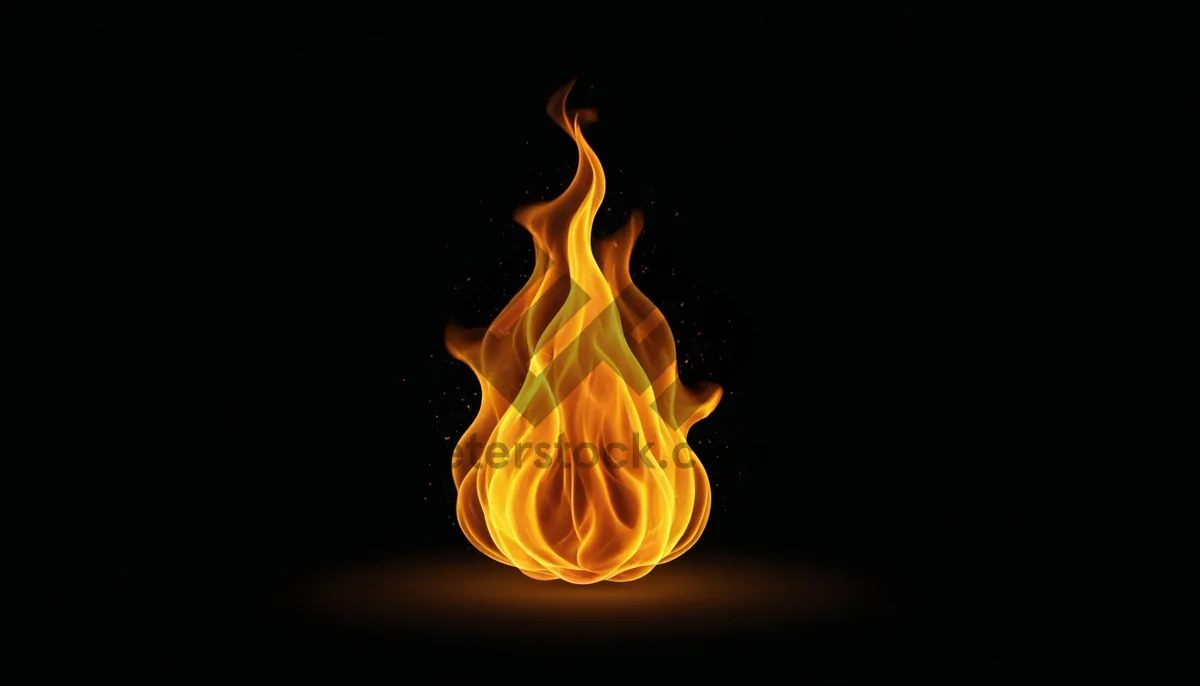 Picture of Fiery Motion Texture Wallpaper Design