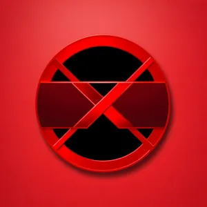 Modern Shiny Round Button Icon Design
