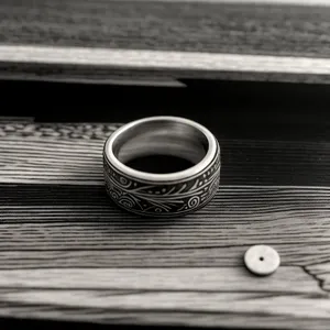 Black Coffee Cup Close-Up with Device