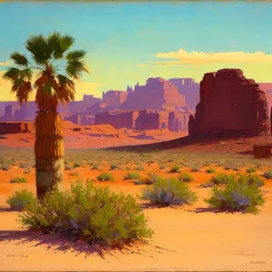 Serene Tropical Sunset on Beach"
"Tranquil Ocean Horizon at Sunset"
"Idyllic Palm Tree Landscape on Island"
"Vibrant Summer Sky over Sandy Beach"
"Breathtaking Coastal View with Palm Trees
