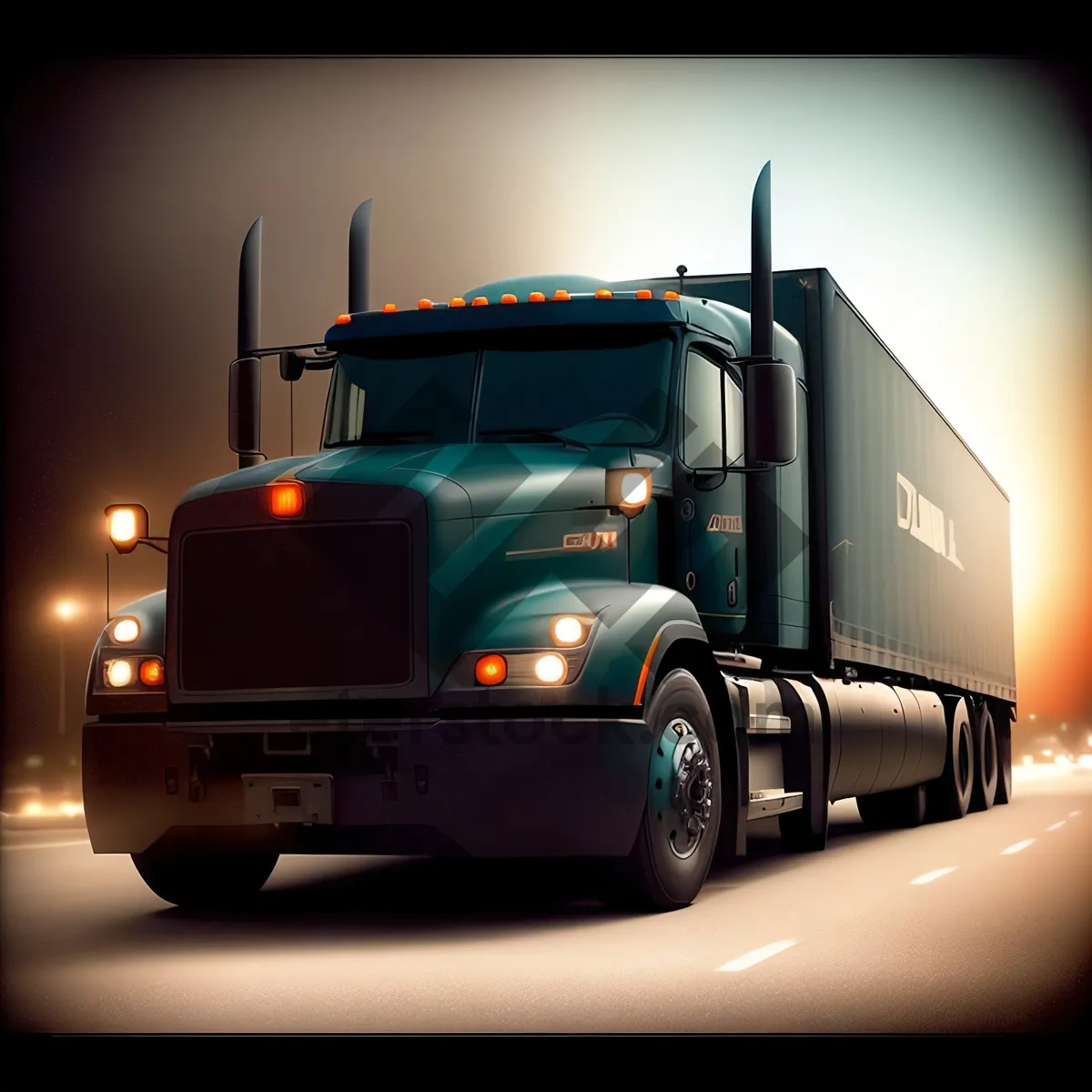 Picture of Highway Hauler: Fast and Reliable Freight Transportation