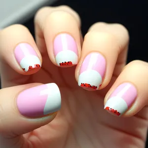 Easter Egg Delight: Pink and Flawless Fingernail Design