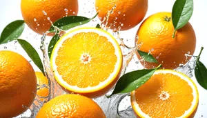 Refreshing Citrus Variety with Juicy Oranges and Grapefruits