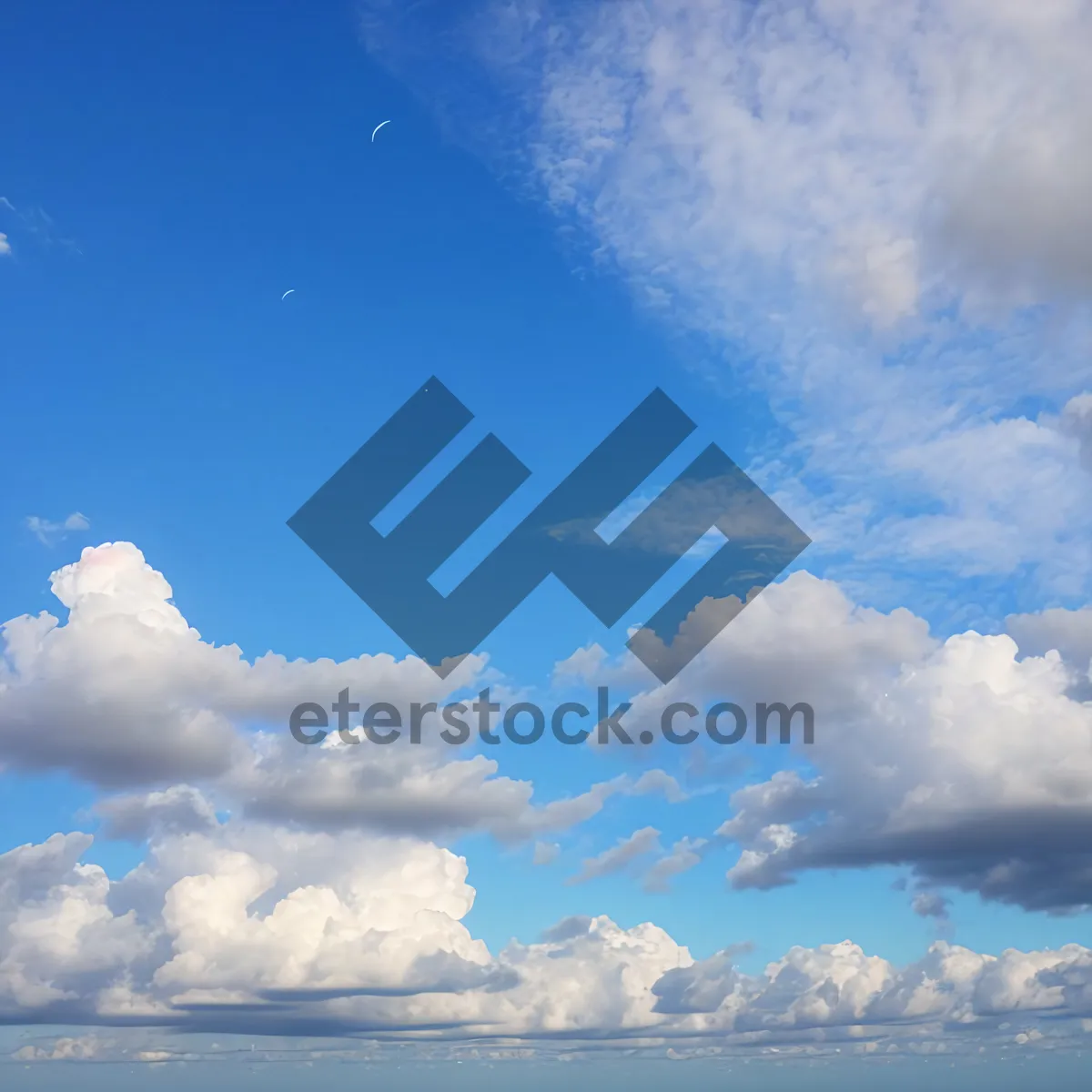 Picture of Vibrant Summer Skies over Ocean