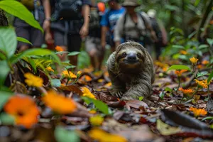 Wildlife Trio: Sloth, Turtle, Snail