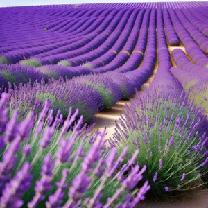 Colorful Herb and Lavender Tea Design