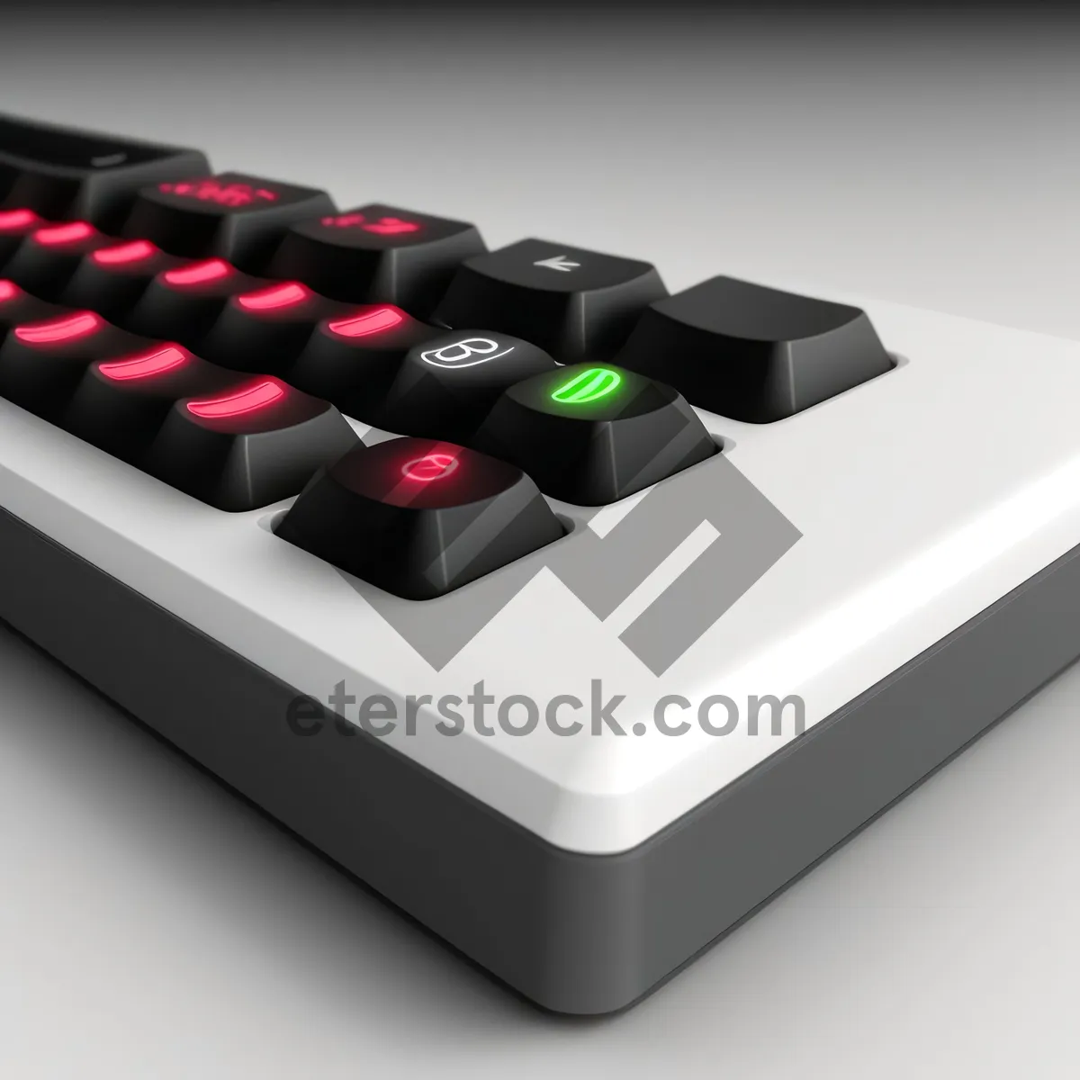 Picture of Technology's Key to Efficient Data Input: Computer Keyboard