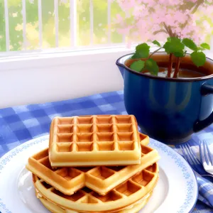 Fresh Gourmet Breakfast Plate with Delicious Potato Dish