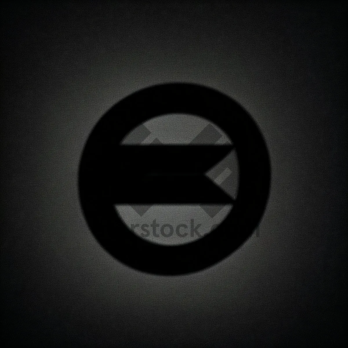 Picture of Sleek Black Shiny Icon Design