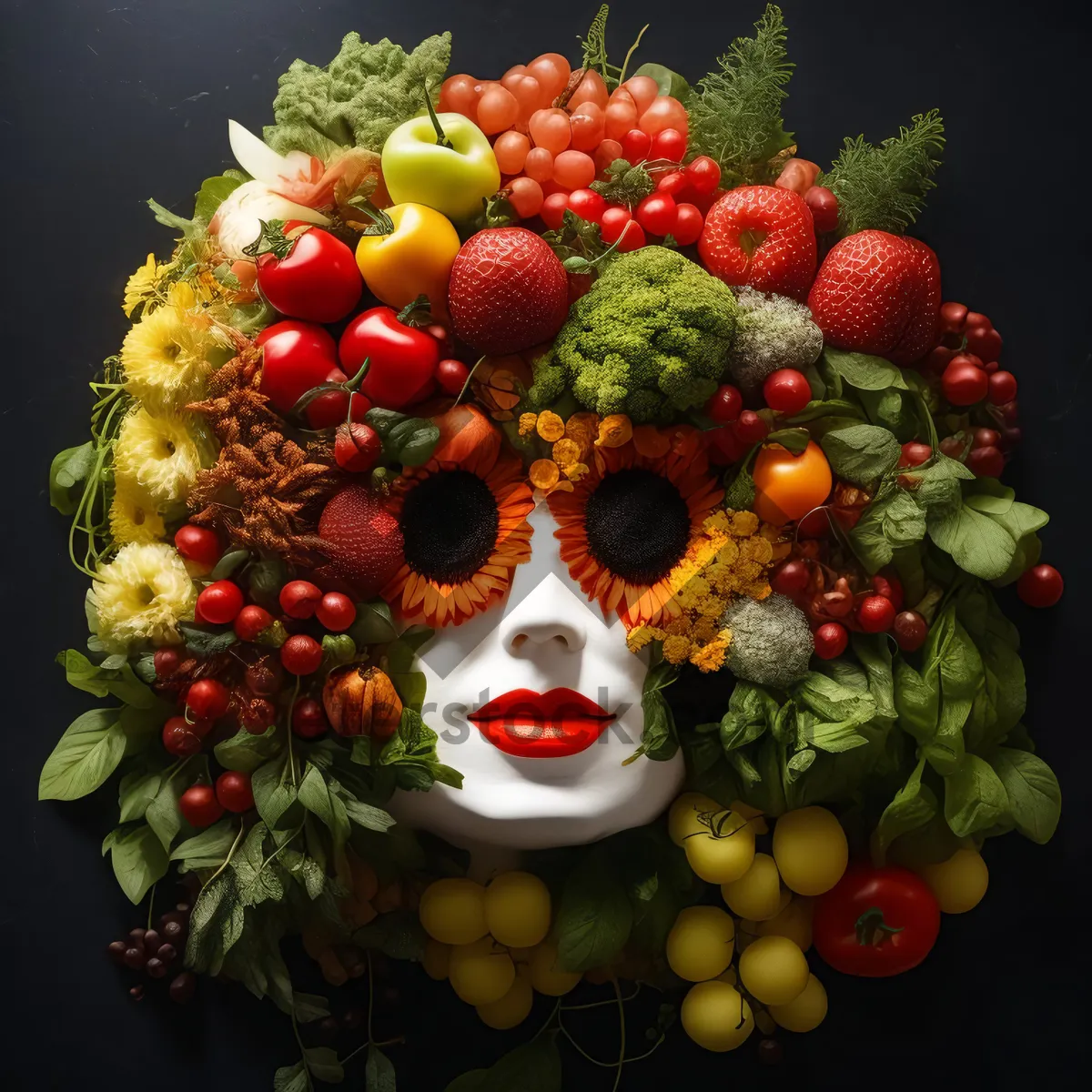 Picture of Fresh Fruit Bouquet Decoration for Summer Celebration