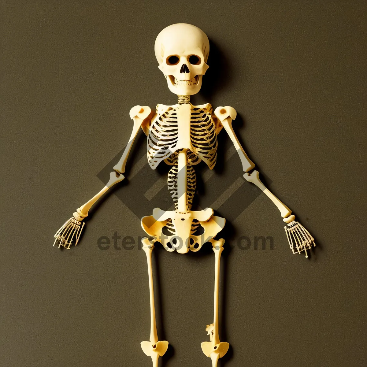 Picture of Skeletal Anatomy Doll Plaything - Medical Science 3D Image