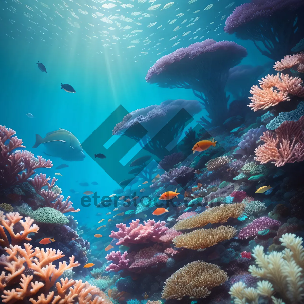 Picture of Dive into the Colorful Coral Reef Wonderland