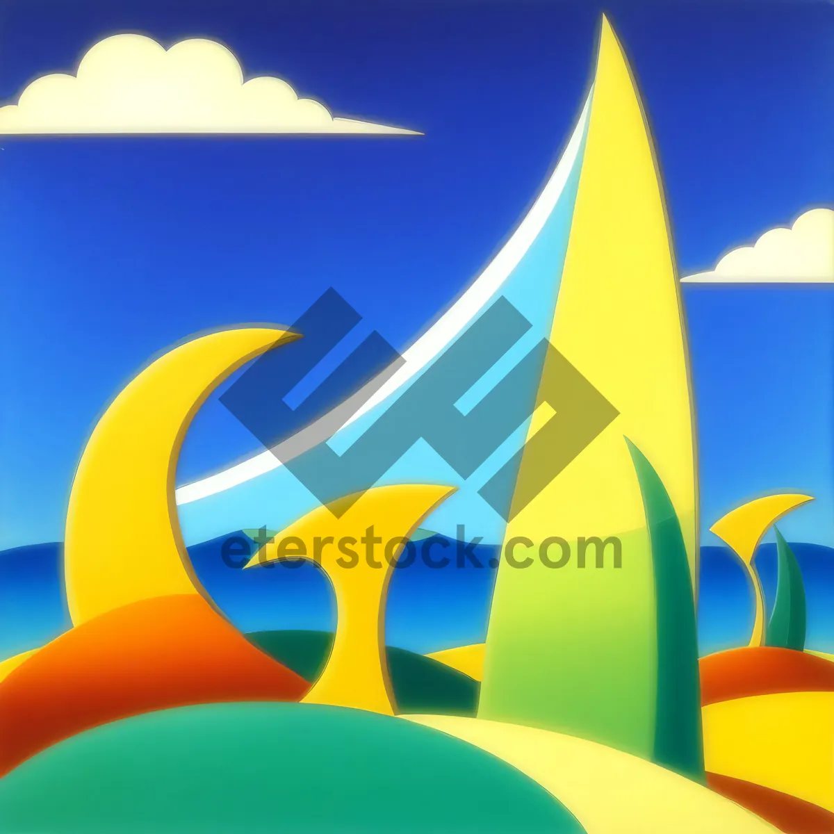 Picture of Symbolic Design: Striking Iconic Graphic