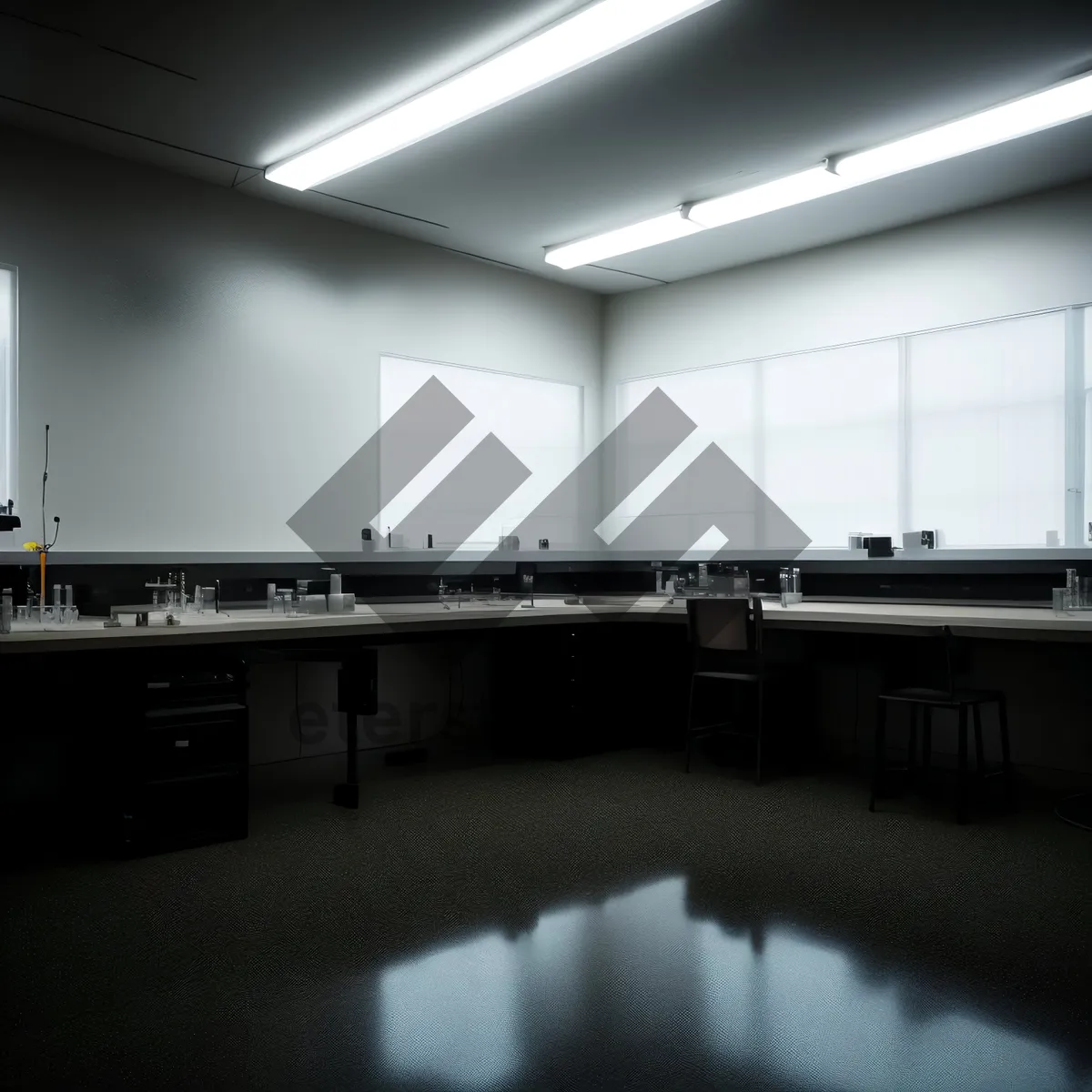 Picture of Modern luxury living room interior design with furniture