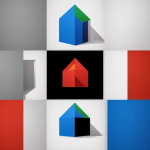 Modern House Icon Set for Web Design