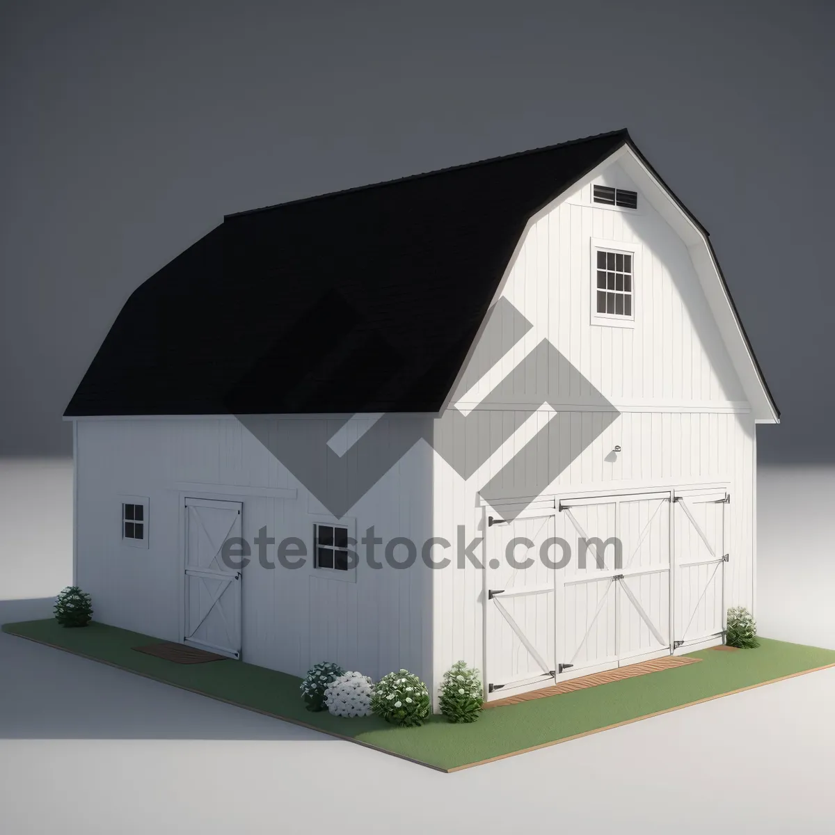 Picture of Real Estate Residential House with Roof for Sale