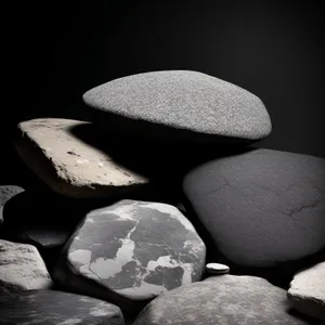 Tranquil stone stack for peaceful spa relaxation.