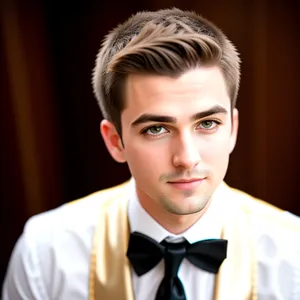 Confident businessman in professional suit and tie