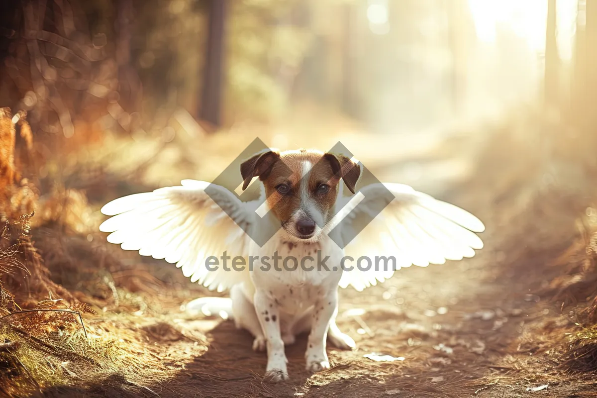 Picture of Cute Chihuahua Puppy in Studio Portrait