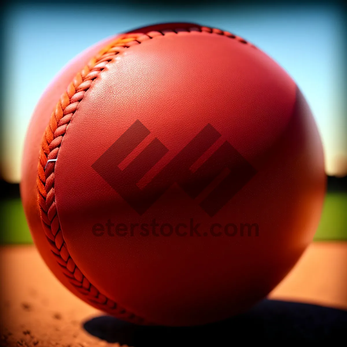 Picture of Stitched Baseball Egg: Sports Equipment for Easter Game