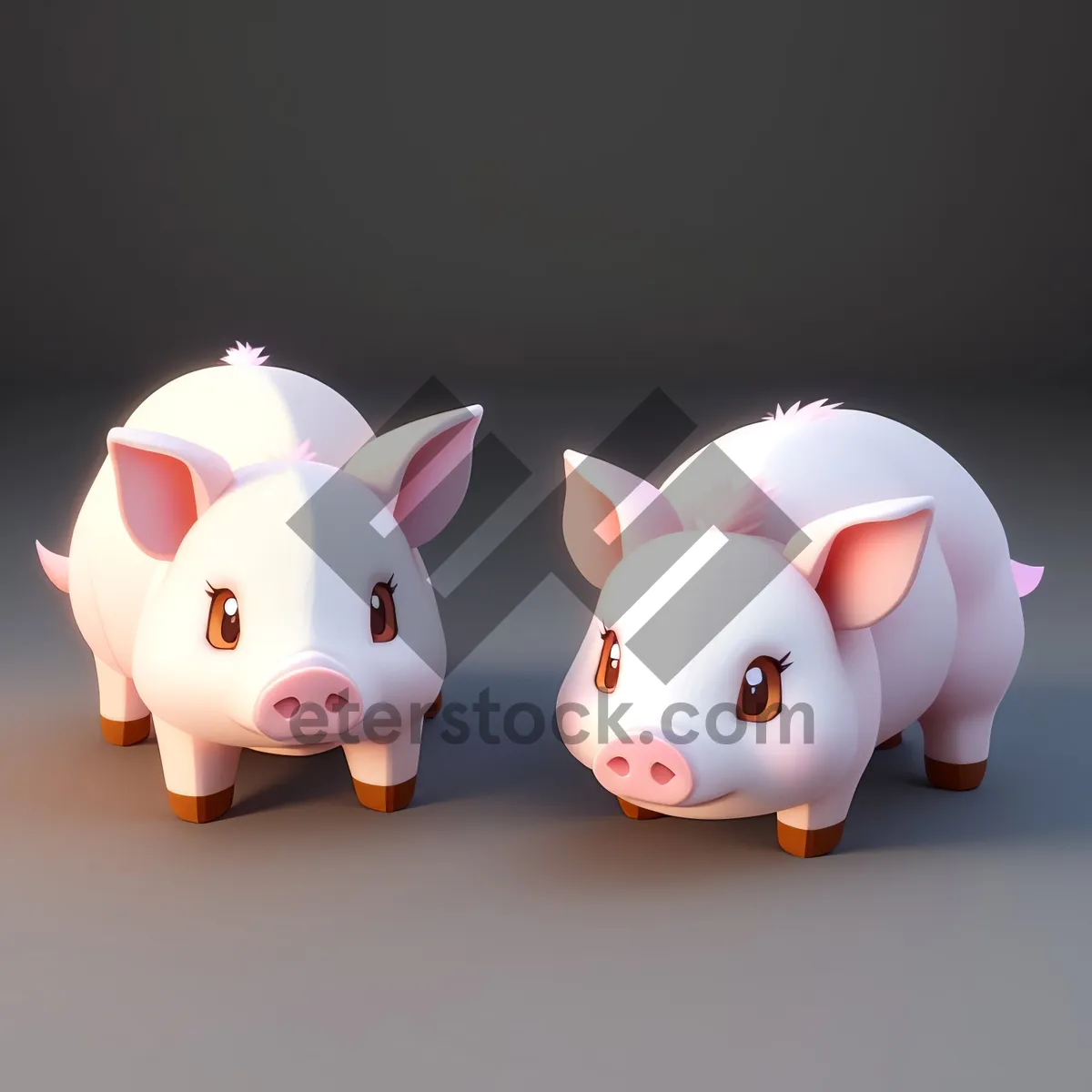 Picture of Pink Piggy Bank of Wealth and Savings