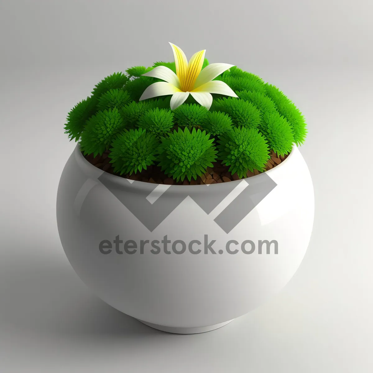 Picture of Tea Leaf Sprouting Symbolic Icon